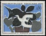 Lot n° 1577 - ** - 1319   G. Braque, couleurs DECALEES, TB