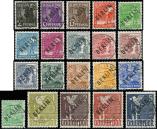 Lot n 2735 -  - --- BERLIN 1/20 : la srie surch. noire, obl., TB