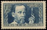 Lot n° 1523 - ** - 385   Pasteur, 1f75 + 25c., impression SUR-ENCREE, TB