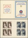 Lot n° 1140 -  - 966/67 Croix-Rouge 1953, carnet de 4 PAIRES, TB