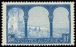 Lot n° 1936 - ** - ALGERIE 83b : 1f50 bleu foncé et bleu, 5e arbre, TB