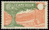 Lot n° 2187 - * - CAMEROUN 129 : 2f. rouge-orange et olive, faciale très déplacée, TB