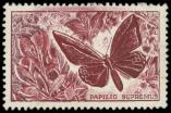 Lot n° 1404 - (*) - VIGNETTES PS 18 : Papilio Supremus, brun-lilas, non signalé, TB