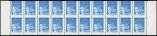 Lot n� 2923 - ** - 3095   Luquet,  4,40 bleu, BLOC de 20 avec 10 PAIRES verticales en PIQUAGE � CHEVAL, TB. C