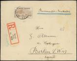 Lot n 3349 - <span><img src='https://www.ceres.fr/img/ImgLet.jpg' height=14 width=18 alt='Let' border='0'></span> - N153 obl. cd 29/11/19 s. Env. Rec., arr. BERLIN 3/12, TB