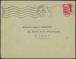 Lot n 3415 - <span><img src='https://www.ceres.fr/img/ImgLet.jpg' height=14 width=18 alt='Let' border='0'></span> - N712 obl. mcanique NANCY RP 21/2/45 s. Env. locale, utilisation possible 15 jours, R et Superbe