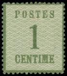 Lot n° 998 - * - 1b   1c. vert-bronze, BURELAGE RENVERSE, TB
